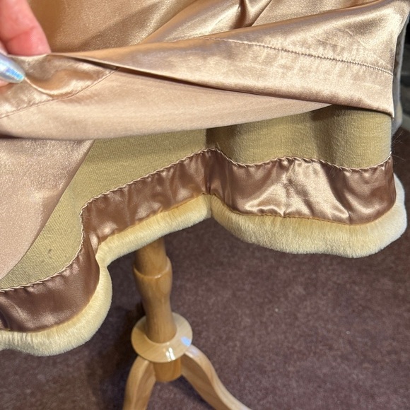 Coldwater Creek Cream Teddy Jacket with Leopard Accents - Picture 9 of 13